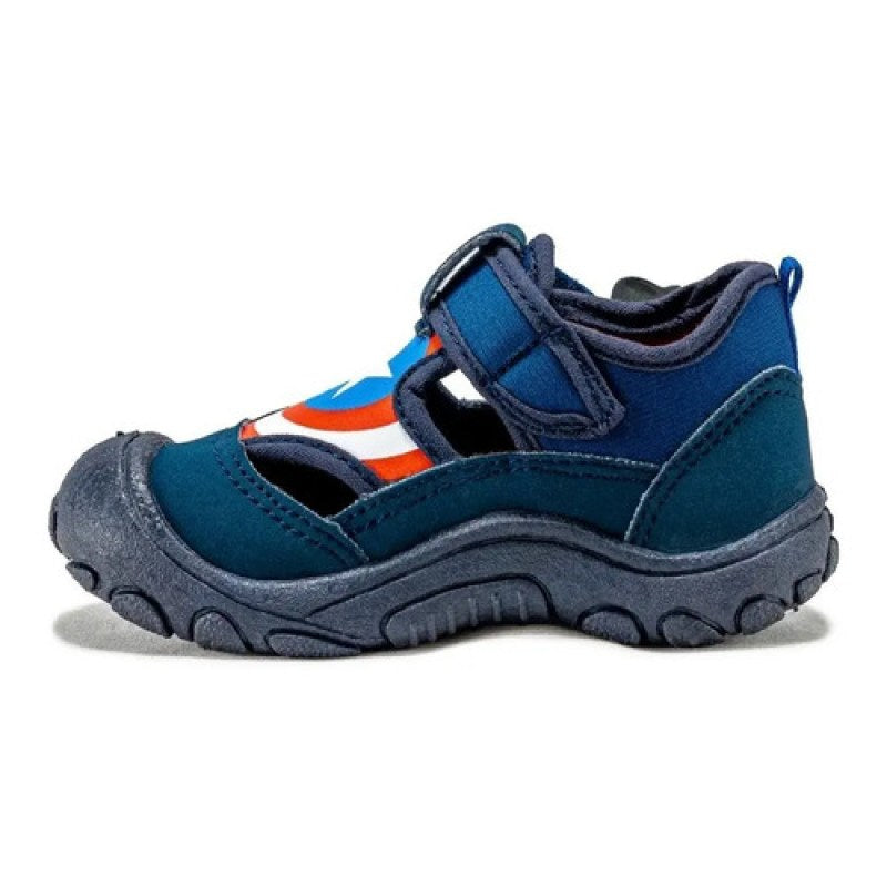 Sandalia Capitan America Aqualeta Acualeta Alberca Avenger #mlpos_4 | Color: Ecko - Azul marino #color_ecko_-_azul_marino #sku_ecko-marino-15 #sku_ecko-marino-16 #sku_ecko-marino-17 #sku_ecko-marino-18
