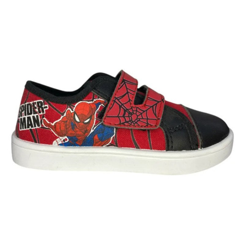 Tenis Marvel Comics Spider Man Hombre Araña Para Niño #mlpos_13 | Color: Claudio - Negro #color_claudio_-_negro #sku_claudio-rojo-negro-14 #sku_claudio-rojo-negro-15 #sku_claudio-rojo-negro-16 #sku_claudio-rojo-negro-17 #sku_claudio-rojo-negro-18 #sku_claudio-rojo-negro-19