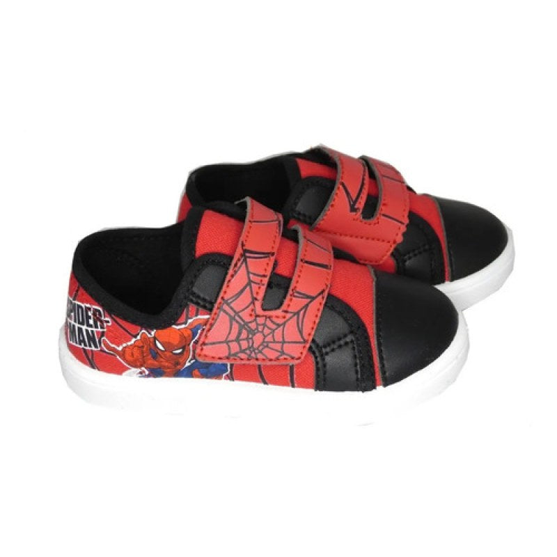 Tenis Marvel Comics Spider Man Hombre Araña Para Niño #mlpos_16 | Color: Claudio - Negro #color_claudio_-_negro #sku_claudio-rojo-negro-14 #sku_claudio-rojo-negro-15 #sku_claudio-rojo-negro-16 #sku_claudio-rojo-negro-17 #sku_claudio-rojo-negro-18 #sku_claudio-rojo-negro-19