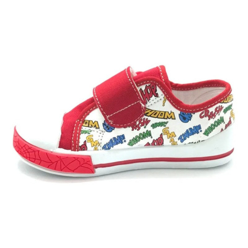 Tenis Marvel Comics Spider Man Hombre Araña Para Niño #mlpos_22 | Color: Zas - Rojo #color_zas_-_rojo #sku_zas-12