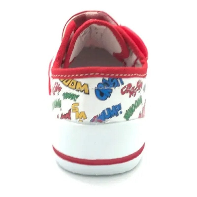 Tenis Marvel Comics Spider Man Hombre Araña Para Niño #mlpos_23 | Color: Zas - Rojo #color_zas_-_rojo #sku_zas-12