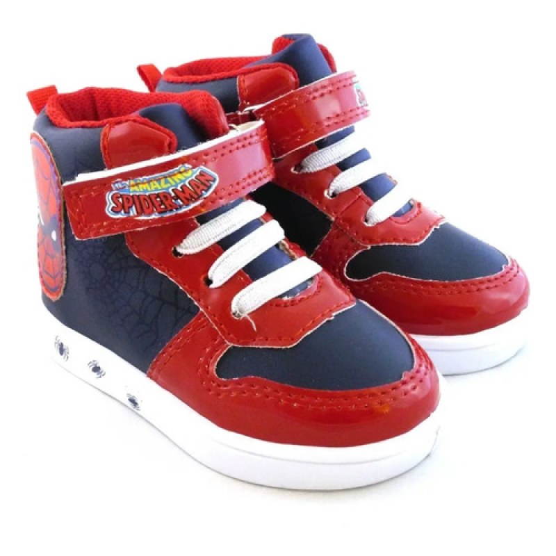 Tenis Marvel Comics Spider Man Hombre Araña Para Niño #mlpos_6 | Color: Eloy - Marino #color_eloy_-_marino #sku_eloy-marino-14 #sku_eloy-marino-15 #sku_eloy-marino-16 #sku_eloy-marino-17 #sku_eloy-marino-18 #sku_eloy-marino-19