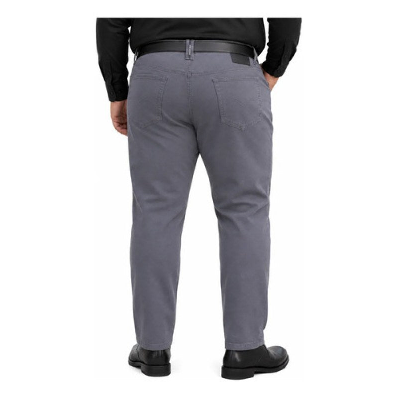Pantalón Furor Maverick Gabardina Corte Recto Regular 38-42 #mlpos_11 | Color: Gris Oxford #color_gris_oxford #sku_mvgox3832 #sku_mvgox4032 #sku_mvgox4232