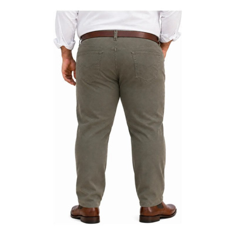 Pantalón Furor Maverick Gabardina Corte Recto Regular 38-42 #mlpos_14 | Color: Verde olivo #color_verde_olivo #sku_mvgol3832 #sku_mvgol4032 #sku_mvgol4232