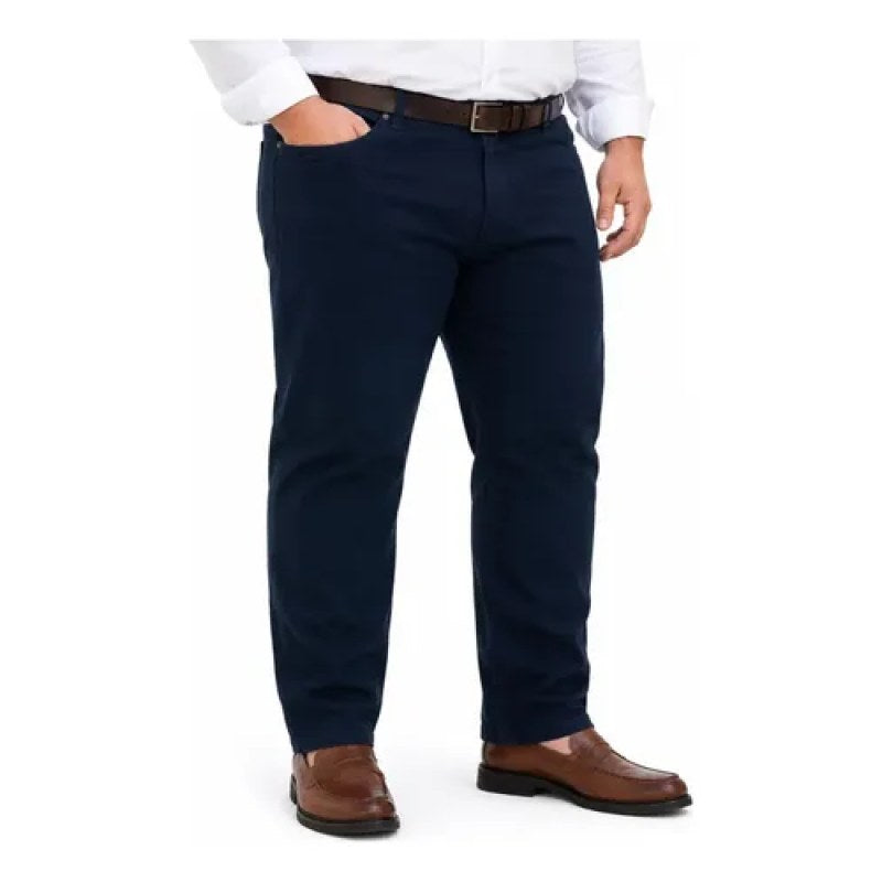Pantalón Furor Maverick Gabardina Corte Recto Regular 38-42 #mlpos_7 | Color: Azul marino #color_azul_marino #sku_mvgmr3832 #sku_mvgmr4032 #sku_mvgmr4232