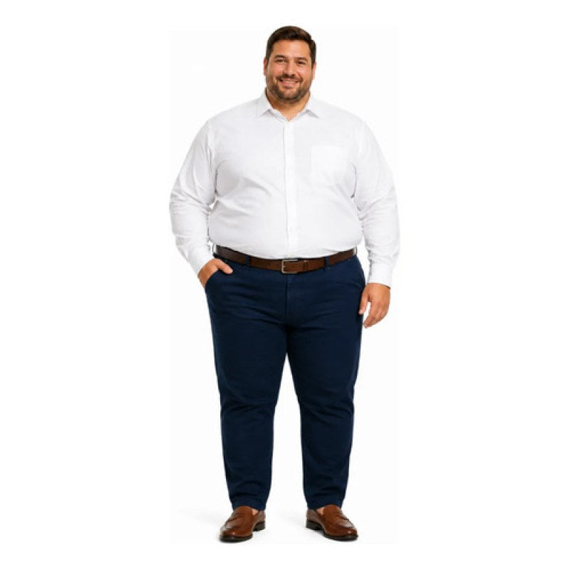 Pantalón Furor Maverick Gabardina Corte Recto Regular 38-42 #mlpos_9 | Color: Azul marino #color_azul_marino #sku_mvgmr3832 #sku_mvgmr4032 #sku_mvgmr4232
