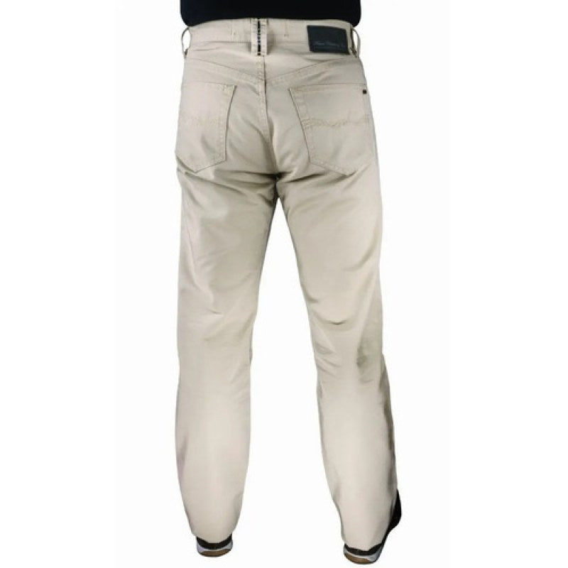 Pantalón Furor Maverick Gabardina Corte Recto Regular 44-46 #mlpos_6 | Color: Beige #color_beige #sku_mvgkh4432 #sku_mvgkh4632