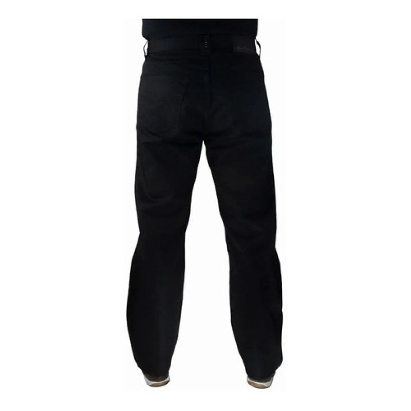 Pantalón Furor Maverick Gabardina Corte Recto Regular 44-46 #mlpos_8 | Color: Negro #color_negro #sku_mvgng4432 #sku_mvgng4632