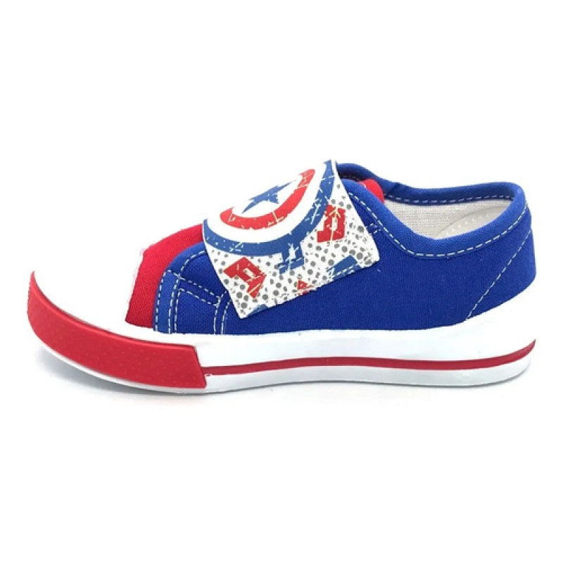 Tenis Capitan America Avenger Vengador Marvel Comics Adam #mlpos_7 | Color: Azul #color_azul #sku_2599510512 #sku_2599510513 #sku_2599510514 #sku_2599510515
