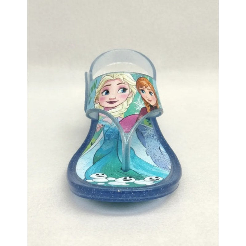 Sandalia Chancla Pata De Gallo Disney Frozen Elsa Y Ana #mlpos_12 | Color: Viviana - Cristal #color_viviana_-_cristal #sku_viviana-13 #sku_viviana-14