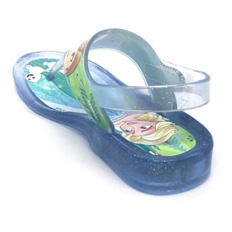 Sandalia Chancla Pata De Gallo Disney Frozen Elsa Y Ana #mlpos_16 | Color: Viviana - Cristal #color_viviana_-_cristal #sku_viviana-13 #sku_viviana-14