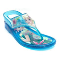 Sandalia Chancla Pata De Gallo Disney Frozen Elsa Y Ana #mlpos_3 | Color: Rebeca - Celeste #color_rebeca_-_celeste #sku_rebeca-13 #sku_rebeca-14