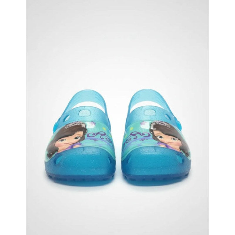 Sandalia Chancla Sueco Princesita Sofia Veronica Celeste #mlpos_2 | Color: Celeste #color_celeste #sku_2629048913 #sku_2629048915