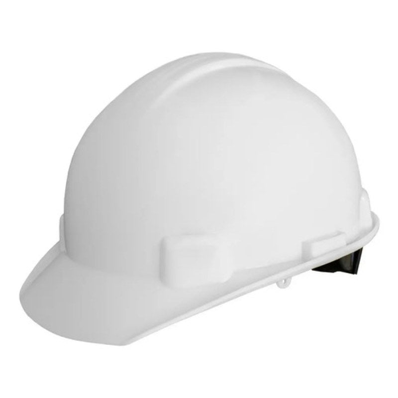 Casco Seguridad Jyrsa Ajuste Matraca Dieléctrico Certificado #mlpos_1 | Color: Blanco #color_blanco #sku_eco-2017bk