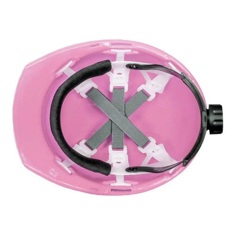 Casco Seguridad Jyrsa Ajuste Matraca Dieléctrico Certificado #mlpos_19 | Color: Rosa #color_rosa #sku_eco-2017rok