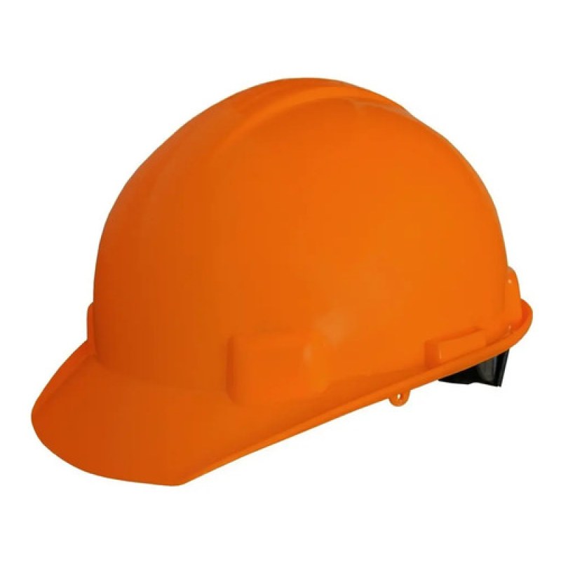 Casco Seguridad Jyrsa Ajuste Matraca Dieléctrico Certificado #mlpos_5 | Color: Naranja #color_naranja #sku_eco-2017ank