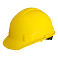 Casco Seguridad Jyrsa Ajuste Matraca Dieléctrico Certificado #mlpos_9 | Color: Amarillo #color_amarillo #sku_eco-2017amk
