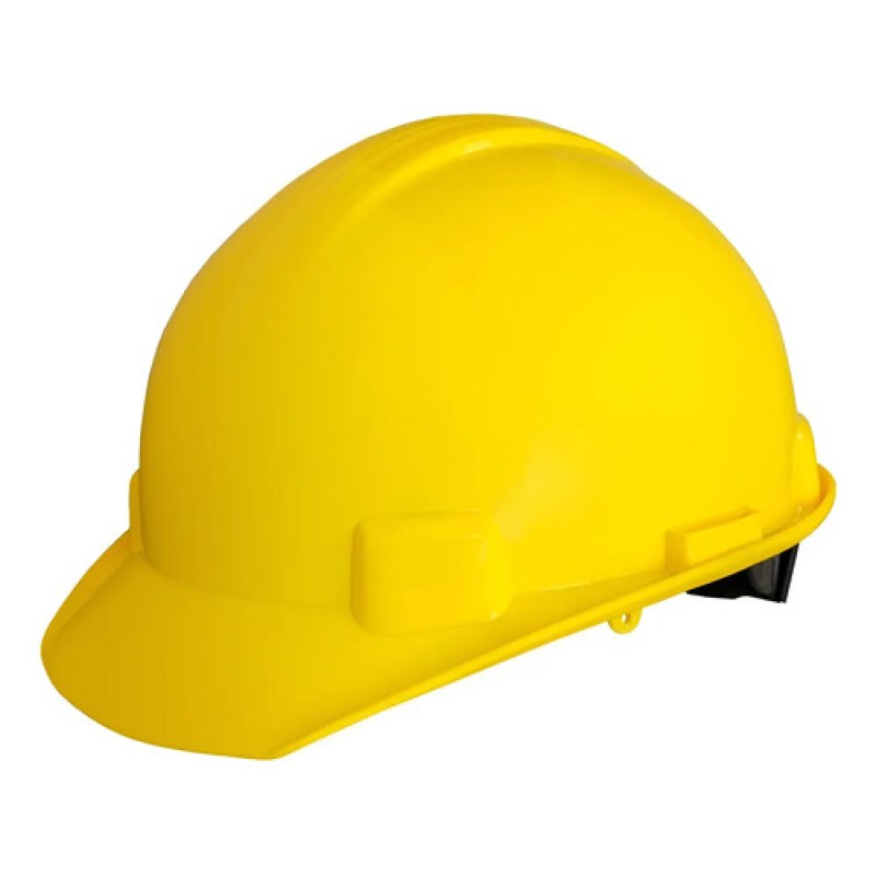 Casco Seguridad Jyrsa Ajuste Matraca Dieléctrico Certificado #mlpos_9 | Color: Amarillo #color_amarillo #sku_eco-2017amk