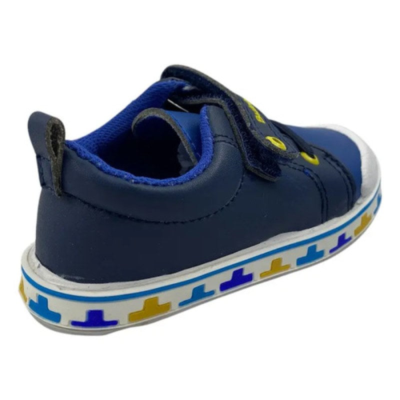 Tenis Niño Bubble Gummers Resistente Suela Protección Punta  #mlpos_10 | Color: Morris - Marino/Rey #color_morris_-_marinorey #sku_morris-marino-rey-12 #sku_morris-marino-rey-15