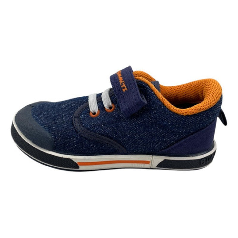 Tenis Niño Bubble Gummers Resistente Suela Protección Punta  #mlpos_18 | Color: Javy - Marino/Naranja #color_javy_-_marinonaranja #sku_javy-marino-16
