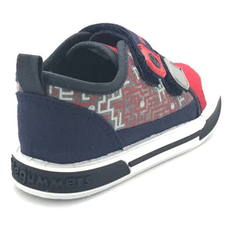 Tenis Niño Bubble Gummers Resistente Suela Protección Punta  #mlpos_3 | Color: Irlanda - Marino/Rojo #color_irlanda_-_marinorojo #sku_irlandamrrj14 #sku_irlandamrrj17
