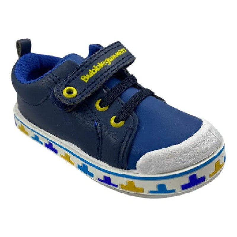 Tenis Niño Bubble Gummers Resistente Suela Protección Punta  #mlpos_9 | Color: Morris - Marino/Rey #color_morris_-_marinorey #sku_morris-marino-rey-12 #sku_morris-marino-rey-15