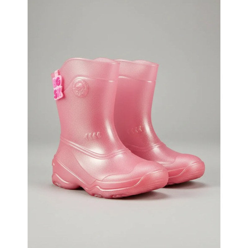 Bota De Niña Bubble Gummers Para Lluvia Impermeable Durable #mlpos_3 | Color: Caramello - Rosa con Nacar #color_caramello_-_rosa_con_nacar #sku_caramelo-rosa-nacar-15 #sku_caramelo-rosa-nacar-16 #sku_caramelo-rosa-nacar-17 #sku_caramelo-rosa-nacar-18 #sku_caramelo-rosa-nacar-19 #sku_caramelo-rosa-nacar-20