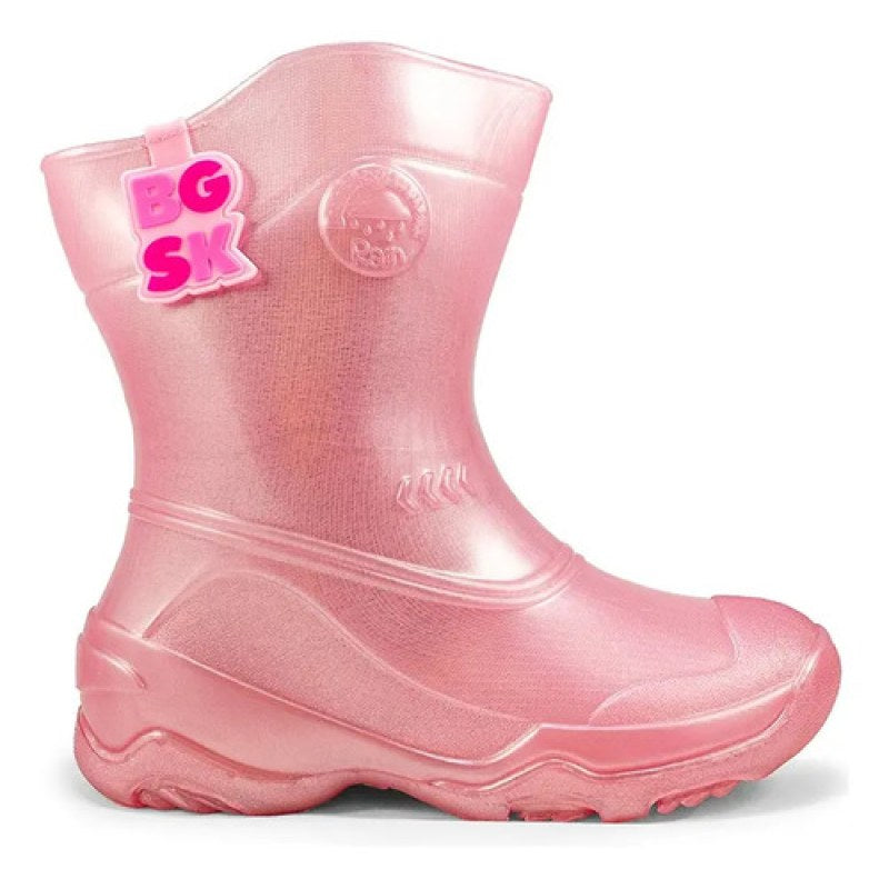 Bota De Niña Bubble Gummers Para Lluvia Impermeable Durable #mlpos_4 | Color: Caramello - Rosa con Nacar #color_caramello_-_rosa_con_nacar #sku_caramelo-rosa-nacar-15 #sku_caramelo-rosa-nacar-16 #sku_caramelo-rosa-nacar-17 #sku_caramelo-rosa-nacar-18 #sku_caramelo-rosa-nacar-19 #sku_caramelo-rosa-nacar-20