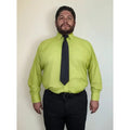 Camisa Vestir Adulto Verde Manzana Talla Extras 52, 54 Y 56 #mlpos_1 | Color: Verde manzana - Rodolfo #color_verde_manzana_-_rodolfo #sku_rvmnz52 #sku_rvmnz54 #sku_rvmnz56