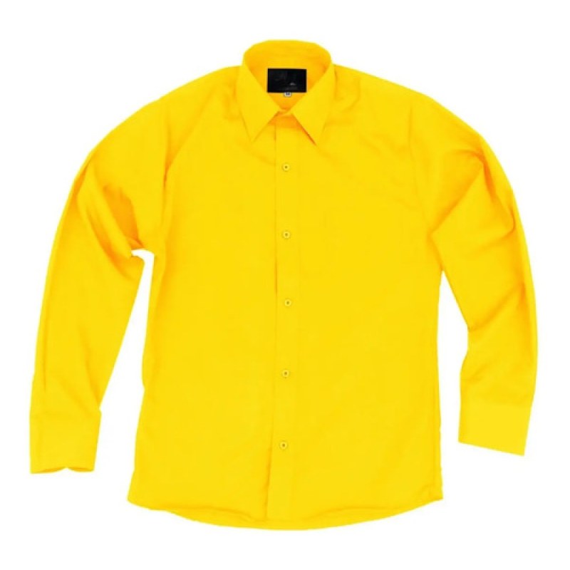 Camisa Vestir Adulto Amarillo Mango Tallas Extra 52, 54 Y 56 #mlpos_6 | Color: Mango - Rodolfo #color_mango_-_rodolfo #sku_rvmng52 #sku_rvmng54 #sku_rvmng56