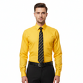 Camisa De Vestir Para Adulto Amarillo Mango 34 A 42