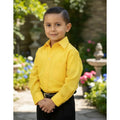 Camisa De Vestir Infantil Juvenil Amarillo Mango 2 A 16 #mlpos_1 | Color: Mango - Rodolfo #color_mango_-_rodolfo #sku_rvmng02 #sku_rvmng04 #sku_rvmng06 #sku_rvmng08 #sku_rvmng10 #sku_rvmng12 #sku_rvmng14 #sku_rvmng16
