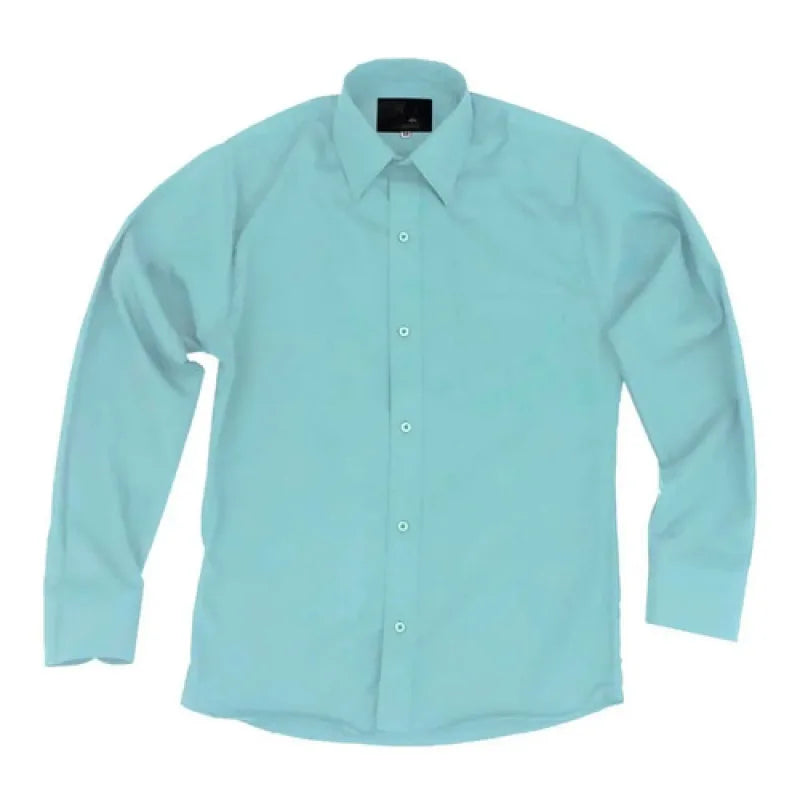 Camisa Vestir Para Adulto Verde Menta Tallas Extras 52 A 56 #mlpos_8 | Color: Verde menta - Rodolfo #color_verde_menta_-_rodolfo #sku_rvmnt52 #sku_rvmnt54 #sku_rvmnt56