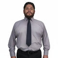 Camisa Vestir Adulto Gris Claro Perla Tallas Extras 52 A 56 #mlpos_1 | Color: Gris perla - Zanely #color_gris_perla_-_zanely #sku_znpr52 #sku_znpr54 #sku_znpr56