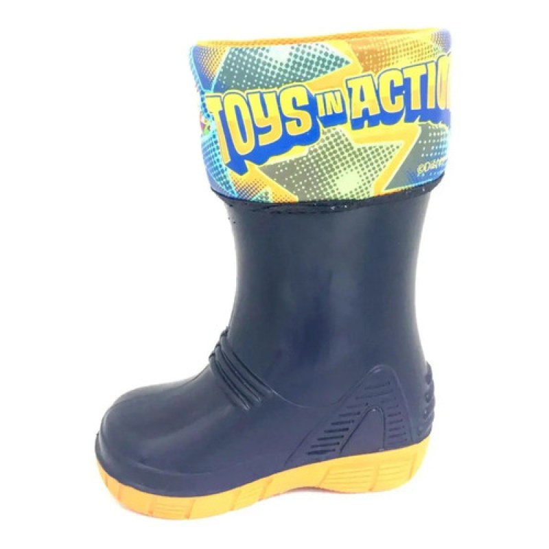Bota Lluvia Disney Pixar Toy Story Woody Y/o Buzz Lightyear #mlpos_9 | Color: Attack - Marino Naranja #color_attack_-_marino_naranja #sku_attack-marino-naranja-13 #sku_attack-marino-naranja-18 #sku_attack-marino-naranja-20