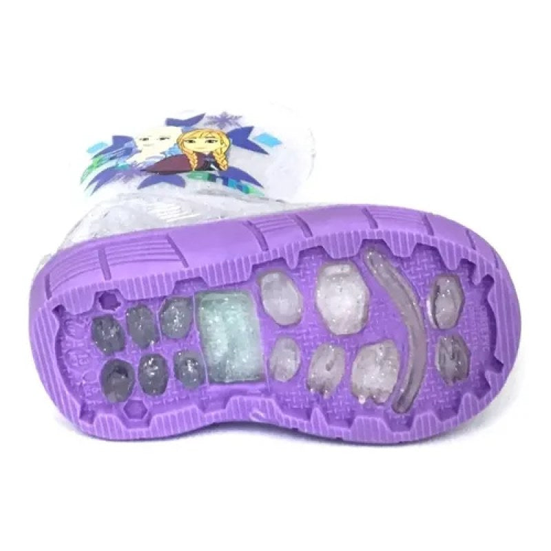 Botas Frozen Elsa Y/o Ana Impermeable Lluvia Varios Modelos #mlpos_9 | Color: Carol - Cristal Lila #color_carol_-_cristal_lila #sku_carol-cristal-lila-13 #sku_carol-cristal-lila-20