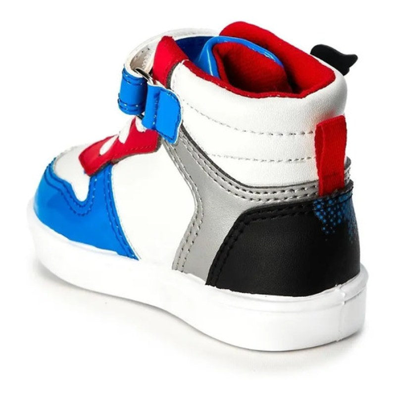 Tenis Marvel Comics Vengador Capitan America Varios Modelos  #mlpos_12 | Color: Dan - Blanco Turquersa #color_dan_-_blanco_turquersa #sku_dan-blanco-turquesa-15 #sku_dan-blanco-turquesa-18