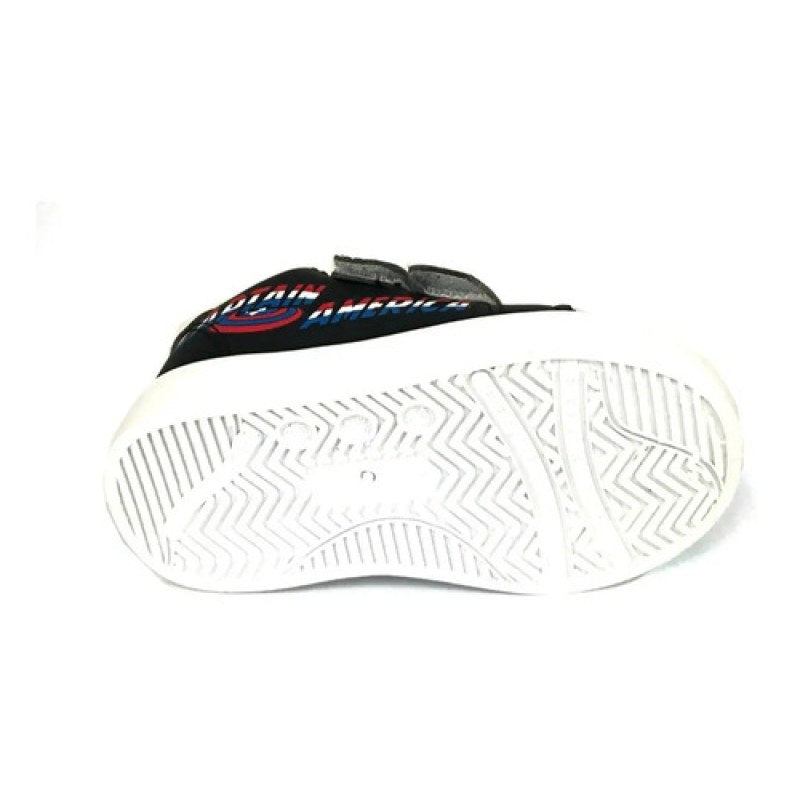 Tenis Marvel Comics Vengador Capitan America Varios Modelos  #mlpos_8 | Color: Cristiano - Negro Rojo #color_cristiano_-_negro_rojo #sku_cristiano-negro-rojo-14 #sku_cristiano-negro-rojo-15 #sku_cristiano-negro-rojo-16 #sku_cristiano-negro-rojo-17 #sku_cristiano-negro-rojo-18 #sku_cristiano-negro-rojo-19
