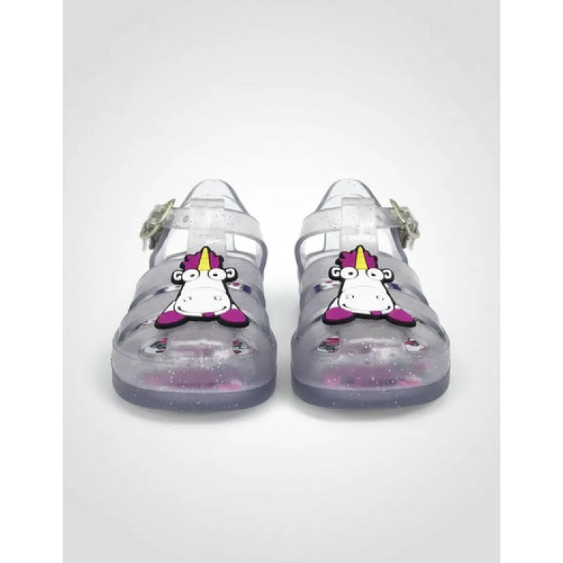Sandalia Huarache Unicornio Mi Villano Favorito #mlpos_4 | Color: Cristal #color_cristal #sku_cool-cristal-15 #sku_cool-cristal-16 #sku_cool-cristal-17