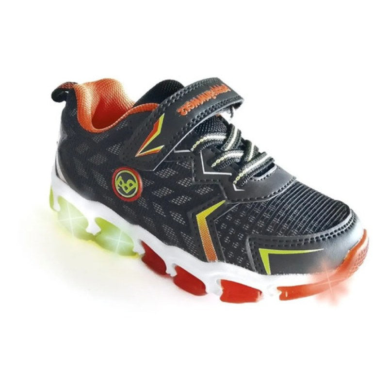 Tenis Bubble Gummers Para Niño Colección Luces #mlpos_1 | Color: Kartel - Negro #color_kartel_-_negro #sku_kartel-negro-14 #sku_kartel-negro-15 #sku_kartel-negro-18