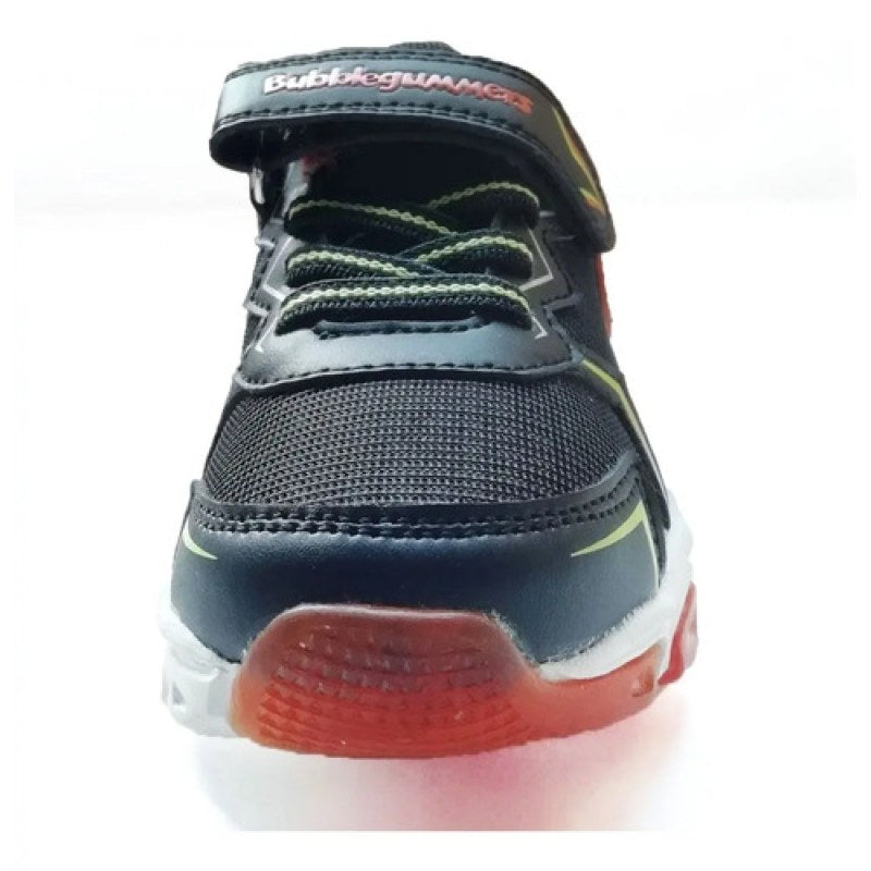 Tenis Bubble Gummers Para Niño Colección Luces #mlpos_3 | Color: Kartel - Negro #color_kartel_-_negro #sku_kartel-negro-14 #sku_kartel-negro-15 #sku_kartel-negro-18