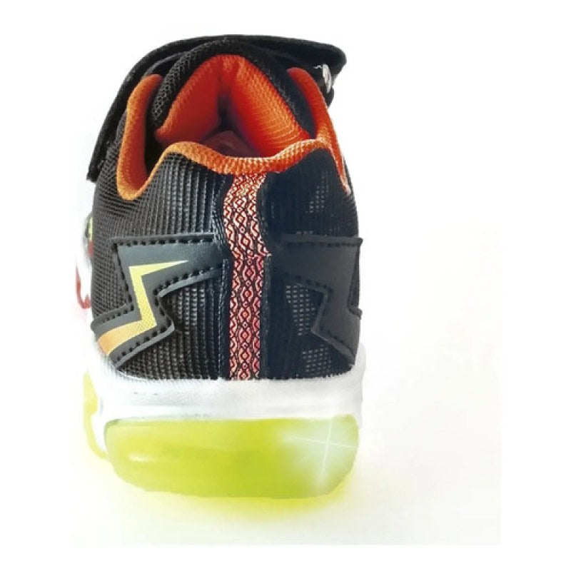 Tenis Bubble Gummers Para Niño Colección Luces #mlpos_4 | Color: Kartel - Negro #color_kartel_-_negro #sku_kartel-negro-14 #sku_kartel-negro-15 #sku_kartel-negro-18