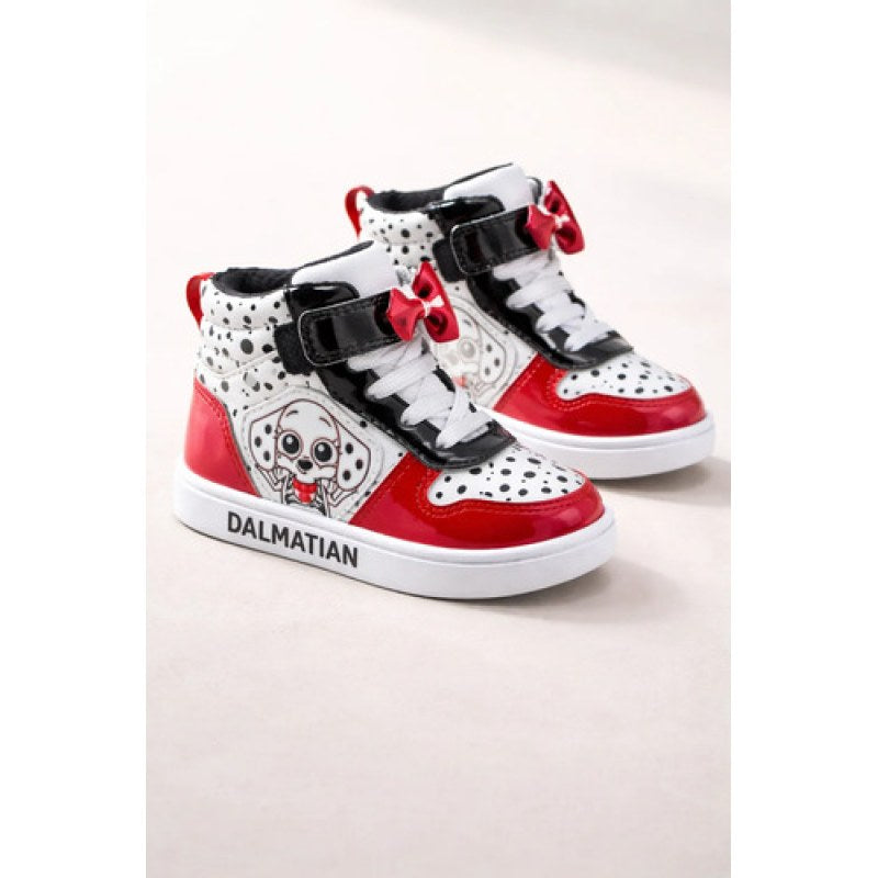 Tenis Disney 101 Dálmatas Para Niña #mlpos_3 | Color: Elva - Blanco #color_elva_-_blanco #sku_elva-blanco-14 #sku_elva-blanco-19