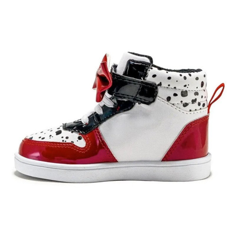 Tenis Disney 101 Dálmatas Para Niña #mlpos_6 | Color: Elva - Blanco #color_elva_-_blanco #sku_elva-blanco-14 #sku_elva-blanco-19