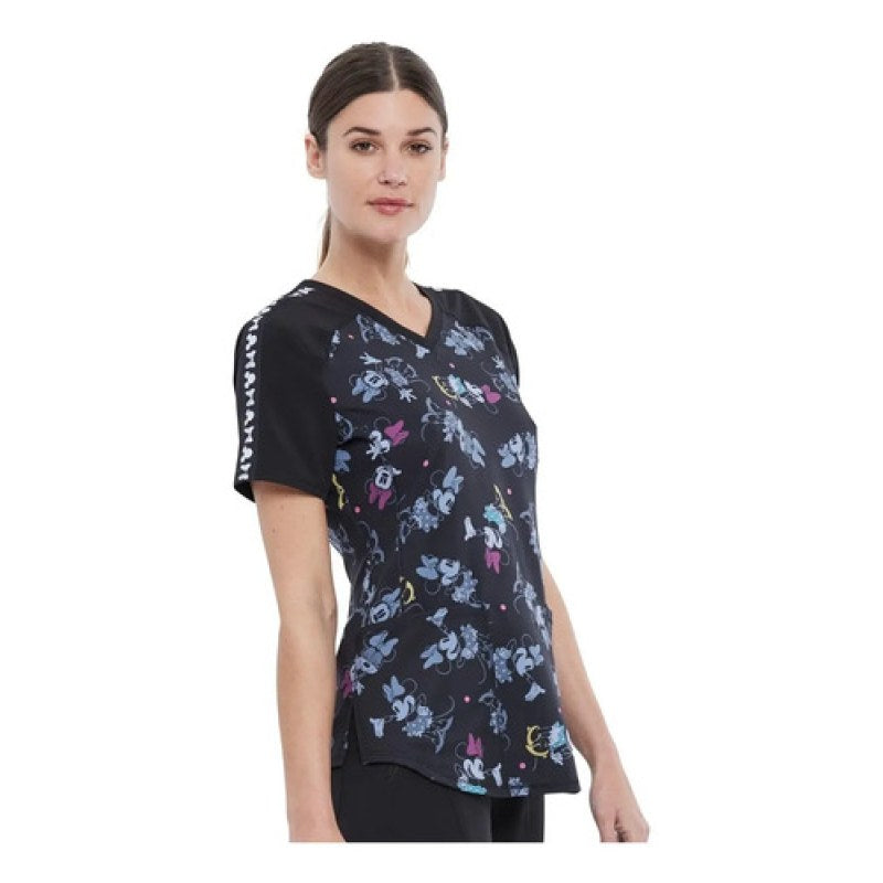 Disney Tf679 Filipina Quirúrgica Médica Mimi Minnie Mujer #mlpos_2 | Color: MNAYG - Negra #color_mnayg_-_negra #sku_tf679mnaygl #sku_tf679mnaygm #sku_tf679mnaygs #sku_tf679mnaygxl #sku_tf679mnaygxs