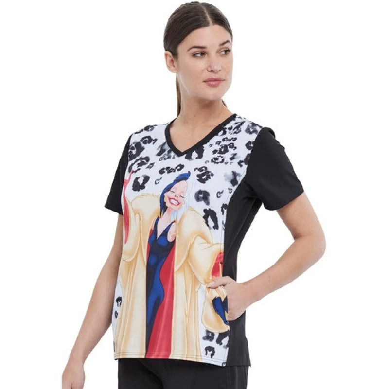 Disney Tf677 Filipina Quirúrgica Clínica Mujer Cruela De Vil #mlpos_3 | Color: VICR - Negra #color_vicr_-_negra #sku_tf677vicrl #sku_tf677vicrm #sku_tf677vicrs #sku_tf677vicrxl #sku_tf677vicrxs