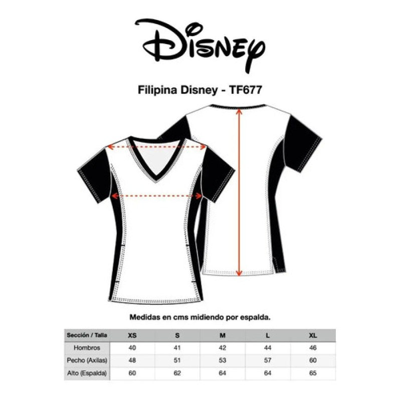 Disney Tf677 Filipina Quirúrgica Clínica Mujer Cruela De Vil #mlpos_6 | Color: VICR - Negra #color_vicr_-_negra #sku_tf677vicrl #sku_tf677vicrm #sku_tf677vicrs #sku_tf677vicrxl #sku_tf677vicrxs