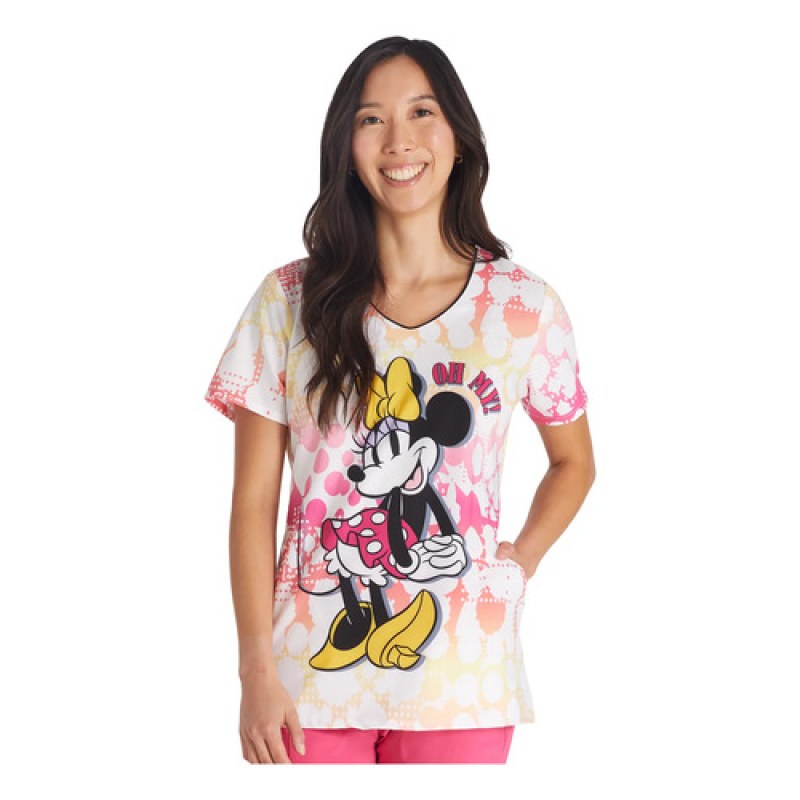 Disney Tf626 Filipina Quirúrgica Clínica Mujer Minnie Mouse #mlpos_14 | Color: MNYH - Oh My #color_mnyh_-_oh_my #sku_tf626mnyhl #sku_tf626mnyhm #sku_tf626mnyhs #sku_tf626mnyhxl #sku_tf626mnyhxs