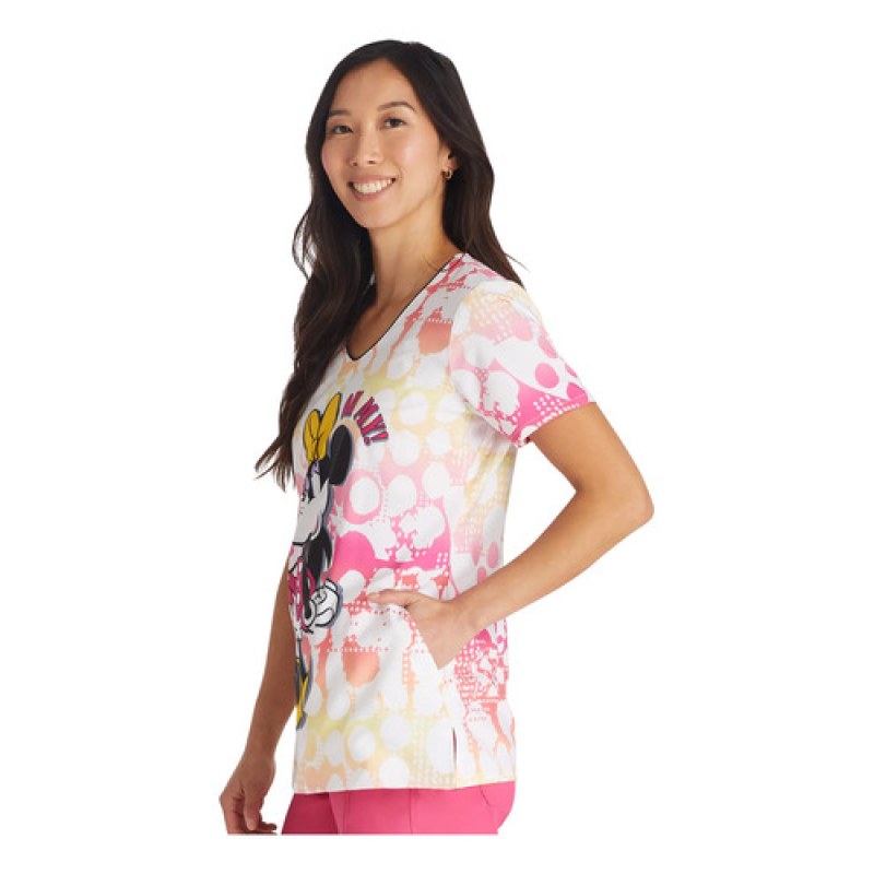 Disney Tf626 Filipina Quirúrgica Clínica Mujer Minnie Mouse #mlpos_16 | Color: MNYH - Oh My #color_mnyh_-_oh_my #sku_tf626mnyhl #sku_tf626mnyhm #sku_tf626mnyhs #sku_tf626mnyhxl #sku_tf626mnyhxs