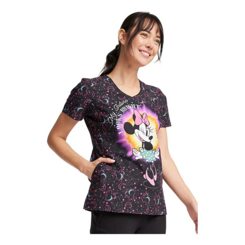 Disney Tf626 Filipina Quirúrgica Clínica Mujer Minnie Mouse #mlpos_2 | Color: MNGH - Negra #color_mngh_-_negra #sku_tf626mnghl #sku_tf626mnghm #sku_tf626mnghs #sku_tf626mnghxl #sku_tf626mnghxs